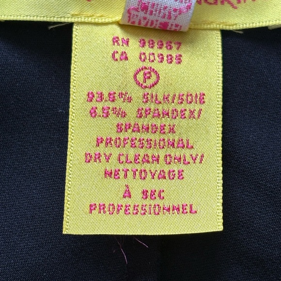 Catherine Malandrino Wrap Silk Black Waist Tie Quiet Luxury Blouse Vtg Y2K - Picture 9 of 15